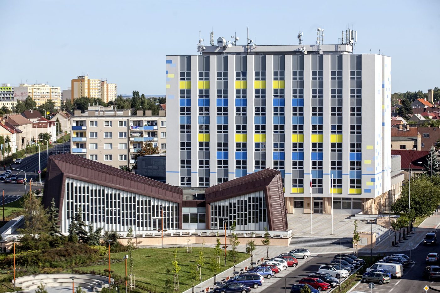 Budova FBMI ČVUT v Kladně